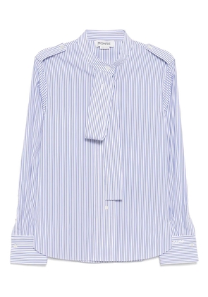 Monse epaulette buttoned shirt - Blue