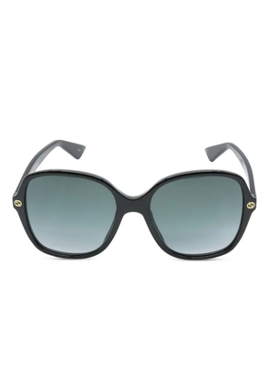 Gucci Pre-Owned 2020s square-frame sunglasses - Black