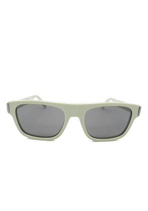 Christian Dior Pre-Owned 2020s logo-plaque sunglasses - Green