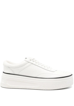 Jil Sander Pre-Owned platform sneakers - White