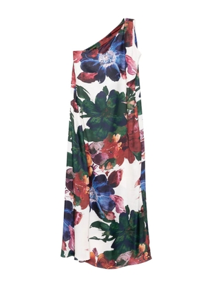 BLAKLACE one-shoulder floral dress - Green