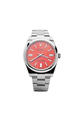 Rolex pre-owned Oyster Perpetual 41mm - Red