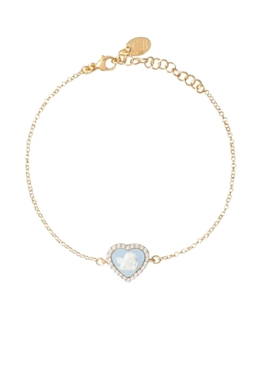 Cameo & Beyond Sparkling Cherub bracelet - Gold