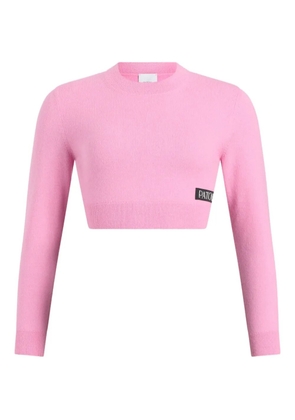 Patou merino-cashmere sweater - Pink