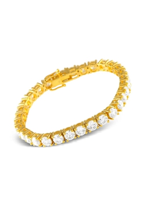 LB Exclusive 18K yellow gold diamond tennis bracelet