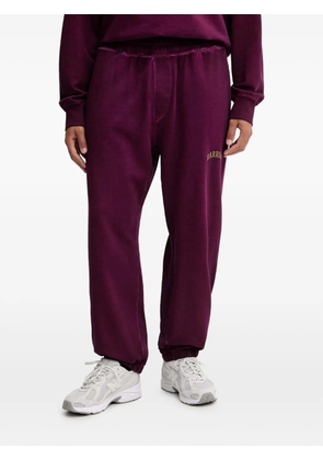 BARROW logo-print track pants - Purple