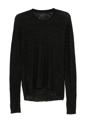 Ma+ long sleeve tight T-shirt - Black