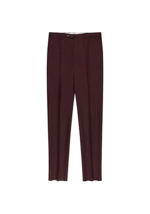 Incotex twill trousers - Red