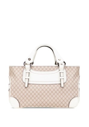 Celine Pre-Owned 2008 Macadam Canvas Boogie handbag - Brown