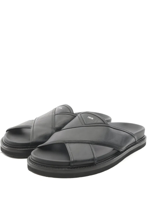 Christian Dior Pre-Owned 2010s Aqua sandals - Black