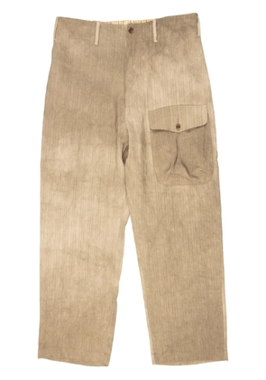 Uma Wang linen trousers - Grey
