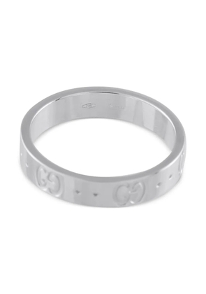 Gucci Pre-Owned 18K white gold Icon ring - Silver
