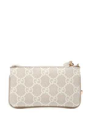 Gucci Pre-Owned 2021-2025 Ophidia GG-Supreme key case - Neutrals