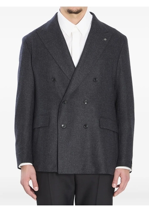 Tagliatore double-breasted blazer - Grey
