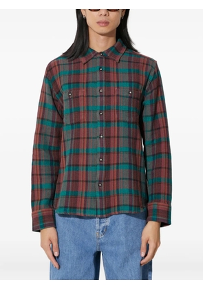 Corridor plaid pocket shirt - Green