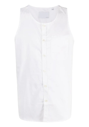 Private Stock Geronimo cotton tank shirt - White