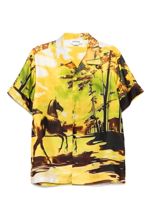 Monse Boxy twill shirt - Green