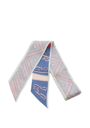 Hermès Pre-Owned 2000s Balade en Berline scarf - Grey