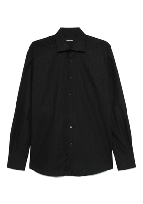 Karl Lagerfeld printed cotton shirt - Black