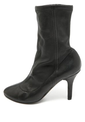 Dolce & Gabbana Pre-Owned 110mm leather ankle boots - Black