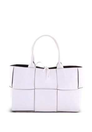 Bottega Veneta Pre-Owned Arco Maxi Intrecciato Leather Small tote bag - Purple