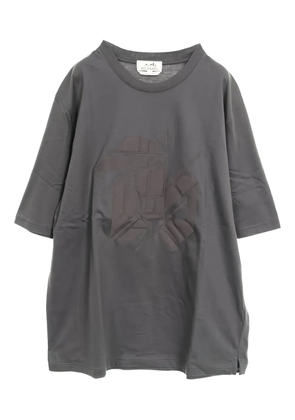 Hermès Pre-Owned 10s geometric-design T-shirt - Grey