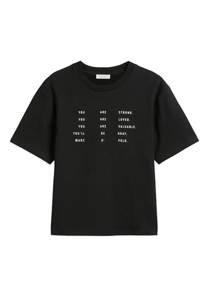 Marc O'Polo slogan-print T-shirt - Black