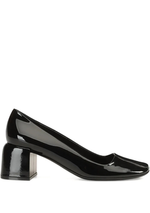 Sergio Rossi Convex block-heel pumps - Black