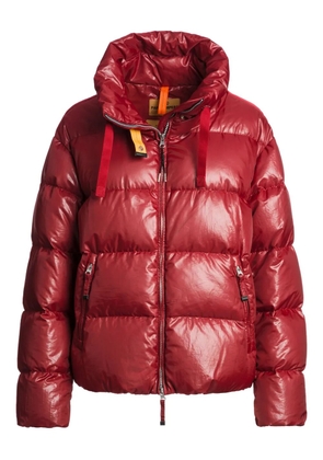 Parajumpers high-neck quilted jacket - Red