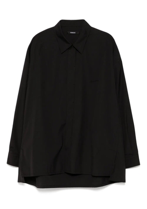 SONGZIO cocoon volume shirt - Black