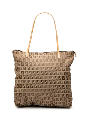 Fendi Pre-Owned 2000-2010 Zucchino Canvas tote bag - Brown