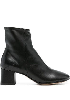 Pomme D´Or 60mm leather ankle boots - Black