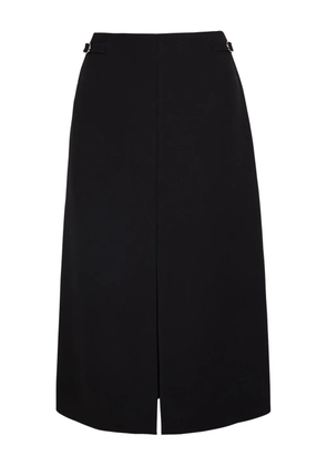 Gabriela Hearst buckle slit midi skirt - Black