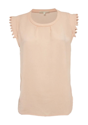 Maje scalloped-edge blouse - Pink