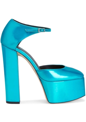 Giuseppe Zanotti 150mm Bebe platform pumps - Blue