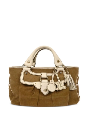 Celine Pre-Owned 1990-2000s top-handle handbag - Brown
