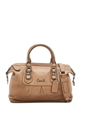 Coach Vintage leather tote bag - Neutrals