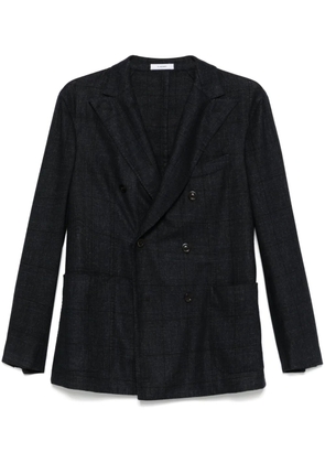 Boglioli checked blazer - Blue