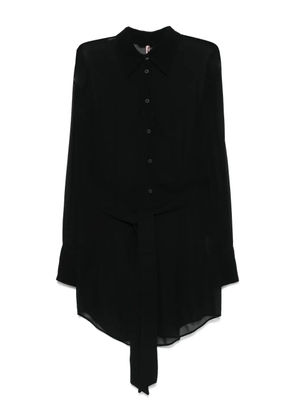 Maison Close Fever shirt dress - Black