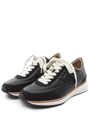 Hermès Pre-Owned 2020s Easy leather sneakers - Black