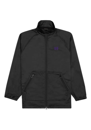 Needles embroidered zip-front jacket - Black