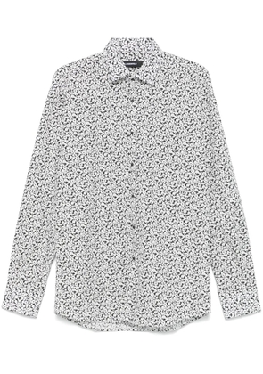 Karl Lagerfeld floral-print shirt - Black