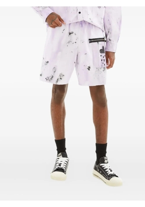 WESTFALL Cutoff shorts - Purple