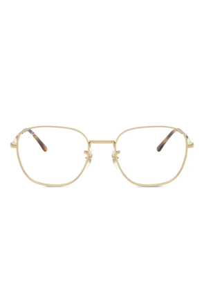 Ray-Ban RX6534 round-frame glasses - Gold
