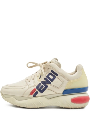 Fendi Pre-Owned x Fila Mania Platform sneakers - Neutrals