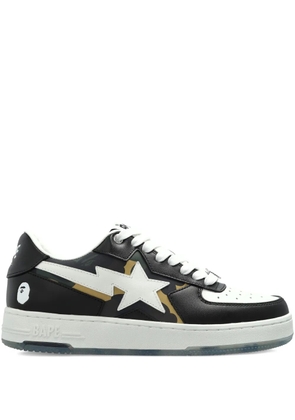 A BATHING APE® star-patch sneakers - Black