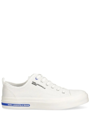 Karl Lagerfeld Jeans logo-print sneakers - White