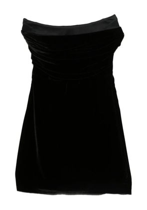 Amen ruched strapless dress - Black