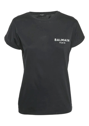 Balmain Pre-Owned logo-print t-shirt - Black