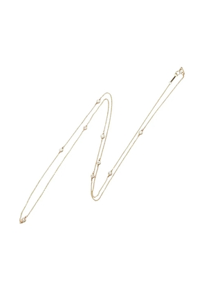 Tiffany & Co Eyewear 2010s 18K rose gold Diamonds By The Yard Sprinkle necklace - Pink